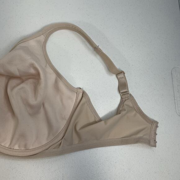 Liz & Co 40DD Bra Gentle Lift Unlined Underwire Beige Tan Adjustable Strap 16411 - Picture 10 of 15